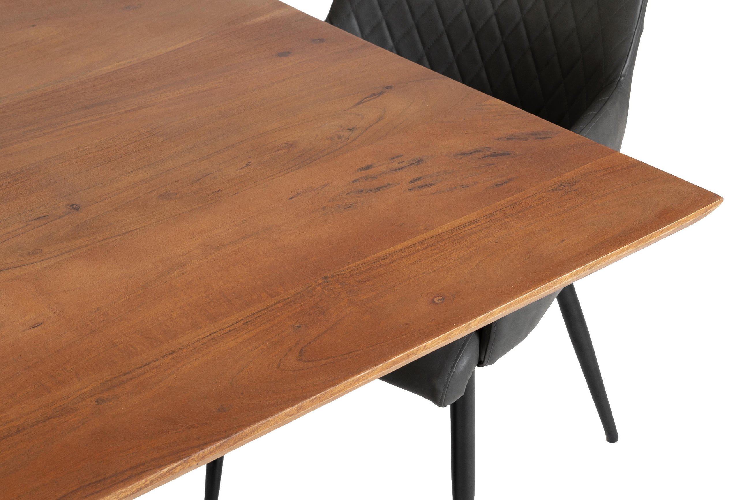 Thumbnail - SAM Esstisch, Braun, Holz, Echtholz,Akazie, Rechteckig,Rechteckig, Sternfuß, 140x77x80 cm, Esszimmer, Tische, Esstische