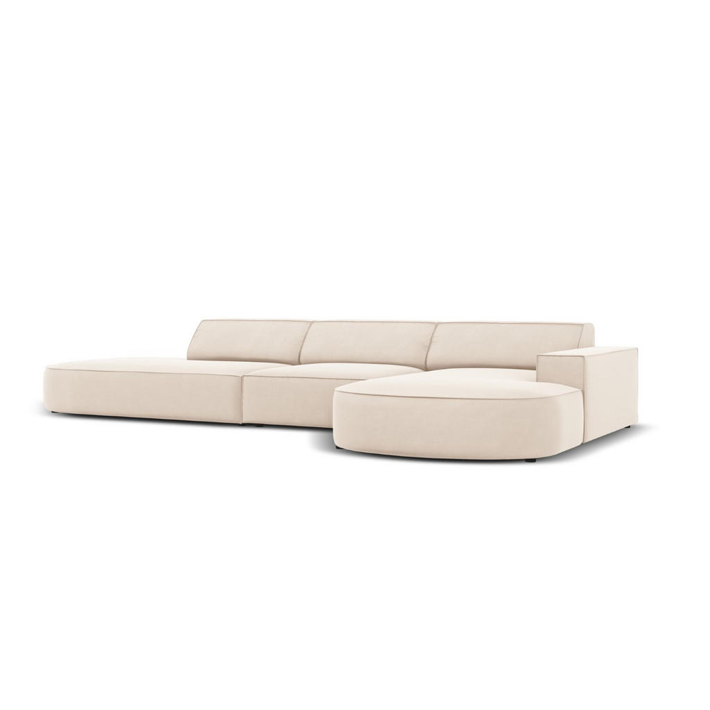 Thumbnail - Micadoni Ecksofa, Beige, Textil, 4-Sitzer, L-Form, 342x166 cm, Hergestellt in Europa, Oeko-Tex®, Wohnzimmer, Sofas & Cou...