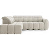ECKSOFA Eagle L - Creme (Royal 18) - Creme, Holzwerkstoff (258/208cm) - Möblo