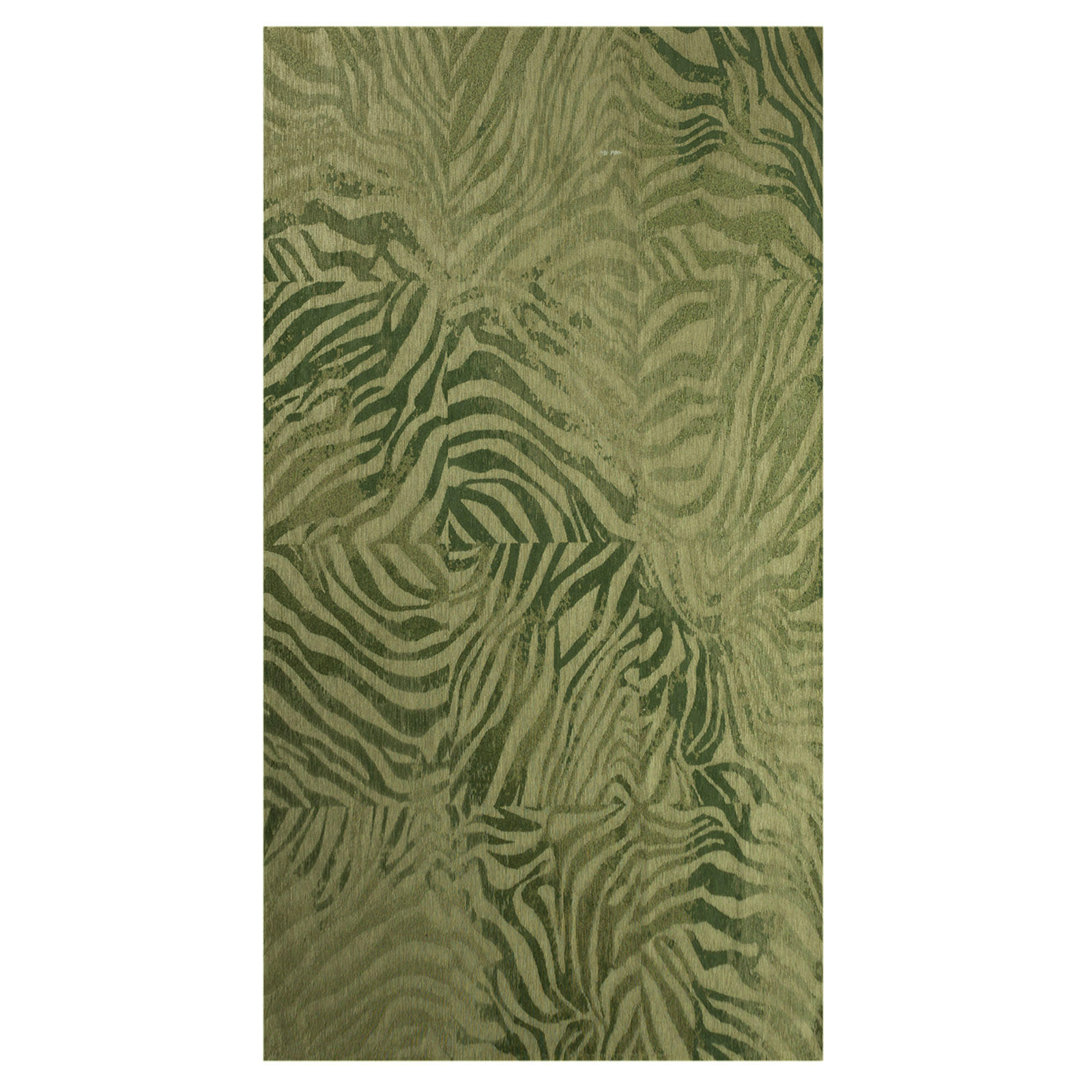 TEPPICH Zebra Jade Imperial 80/150 cm - Grün, Textil (80/150cm) - Lola&Moi