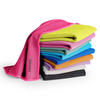 SPORTHANDTUCH Inga kühlend, 100/30 cm mit Tasche, Pink - Pink, Textil (30/100cm) - Blumtal