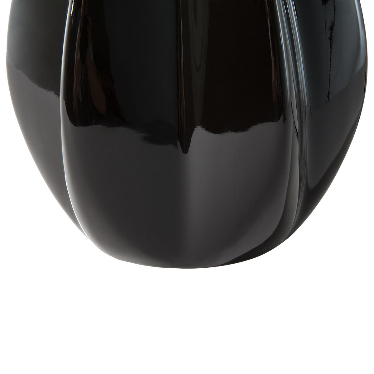 TISCHLAMPE Santee 32/32/60 cm - Schwarz, Keramik (32/32/60cm) - Beliani