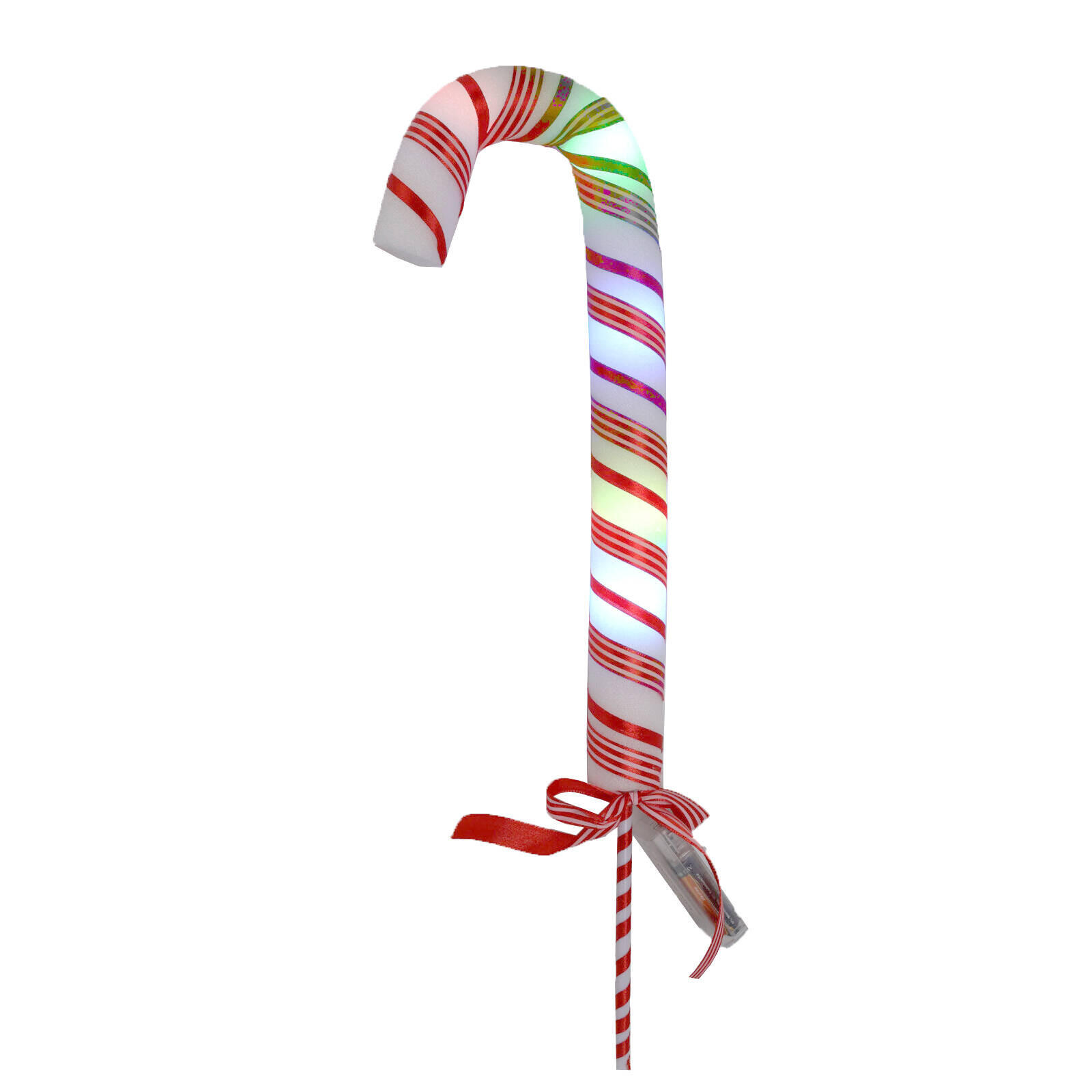 LICHTDEKORATION Zuckerstange 25/53 cm - Multicolor, Kunststoff (4/53/13cm) - Home Styling Collection