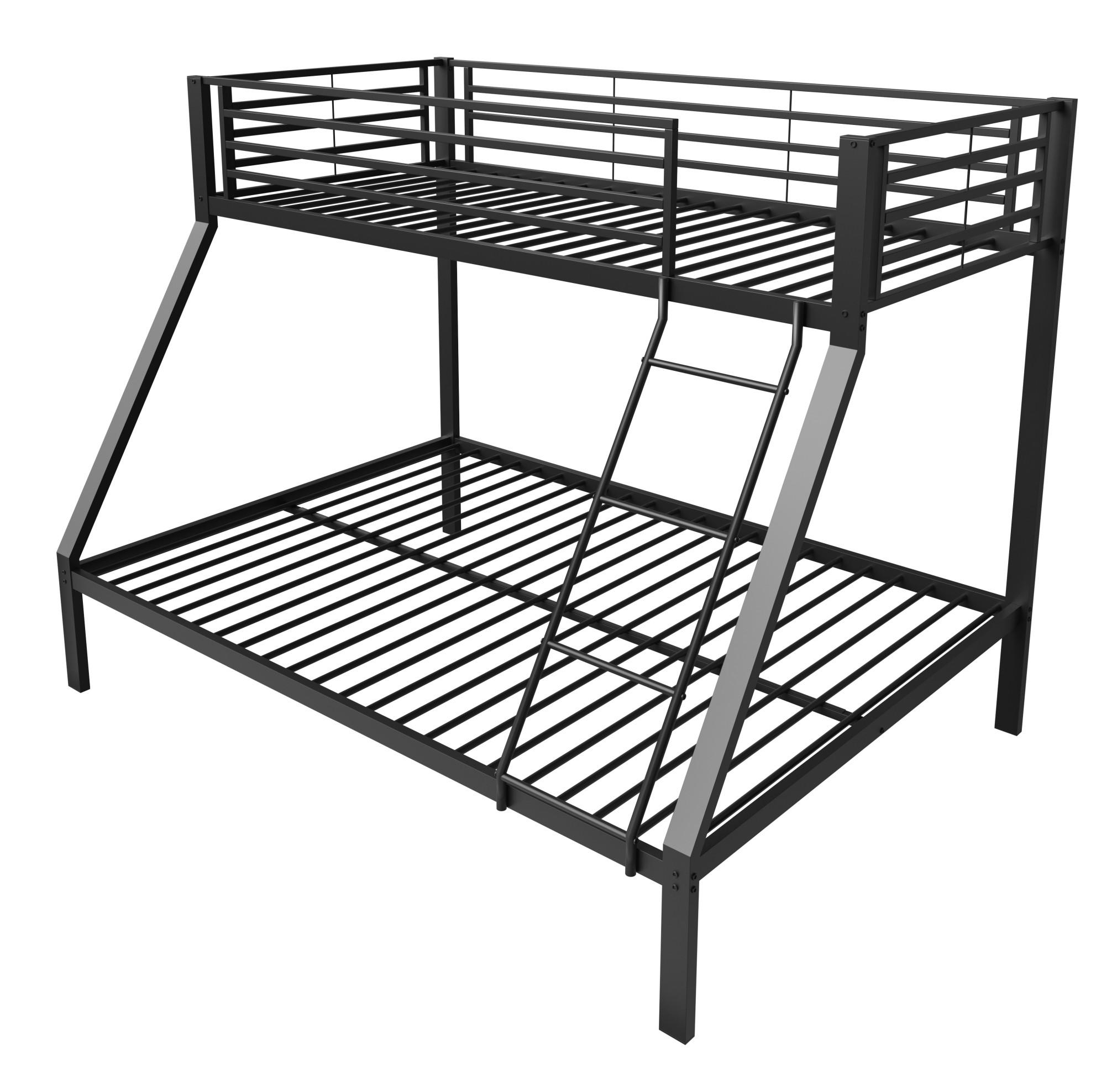 Modfu Etagenbett Schwarz 140x200 cm