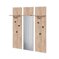 NÁSTĚNNÁ ŠATNÍ SKŘÍŇ Siri Zlatý mocný dub - medově dubová, kompozitní dřevo (36/135/21.6cm) - Vicco