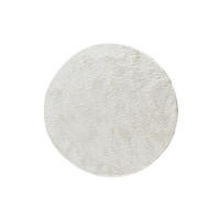 HOCHFLORTEPPICH Weiß Roma 120/120 cm - Weiß, Kunststoff/Textil (120/120cm) - Atticgo
