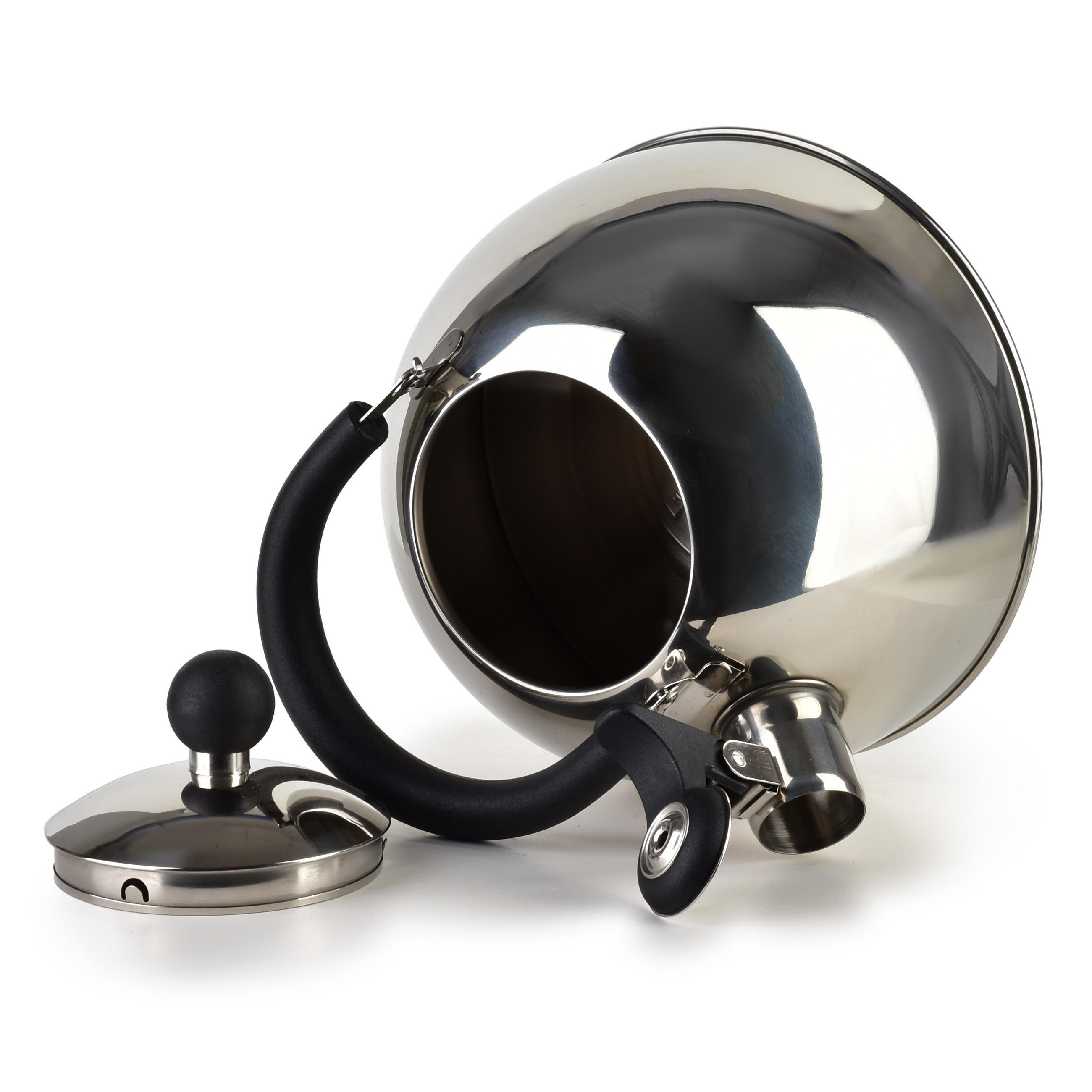 WASSERKESSEL Liam Silber 18/18/16 cm Metall - Silberfarben, Metall (18cm) - Mondex