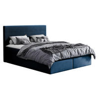 BOXBETT Cosmo - Dunkelblau, Holz (200/200cm) - MIRJAN24