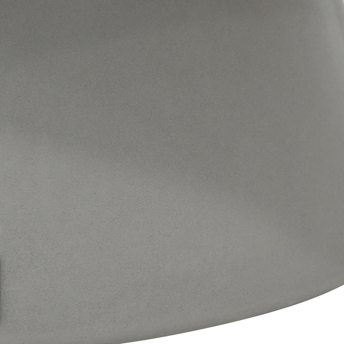 COUCHTISCH KYLIX Mittel Beton Optik 86 x 86 x 35.6 cm - Grau, Naturmaterialien (86/86/35.6cm) - Elementi