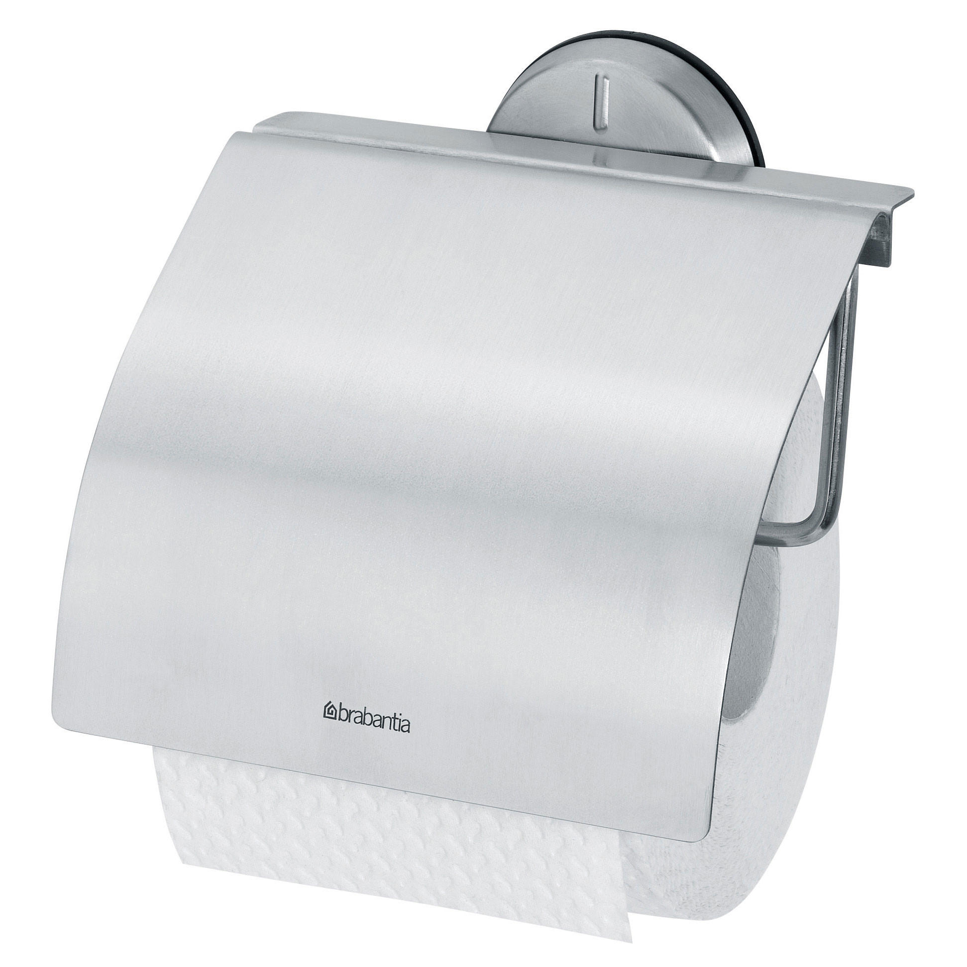 TOILETTENPAPIERHALTER Profile, Matt Edelstahl - Silberfarben, Metall (13.5/21.5/17.5cm) - Brabantia