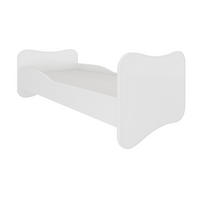 KINDERBETT Gonzalo weiß 88 / 164 / 63cm - Weiß, Holz/Holzwerkstoff (80/160cm) - Feldmann-Wohnen