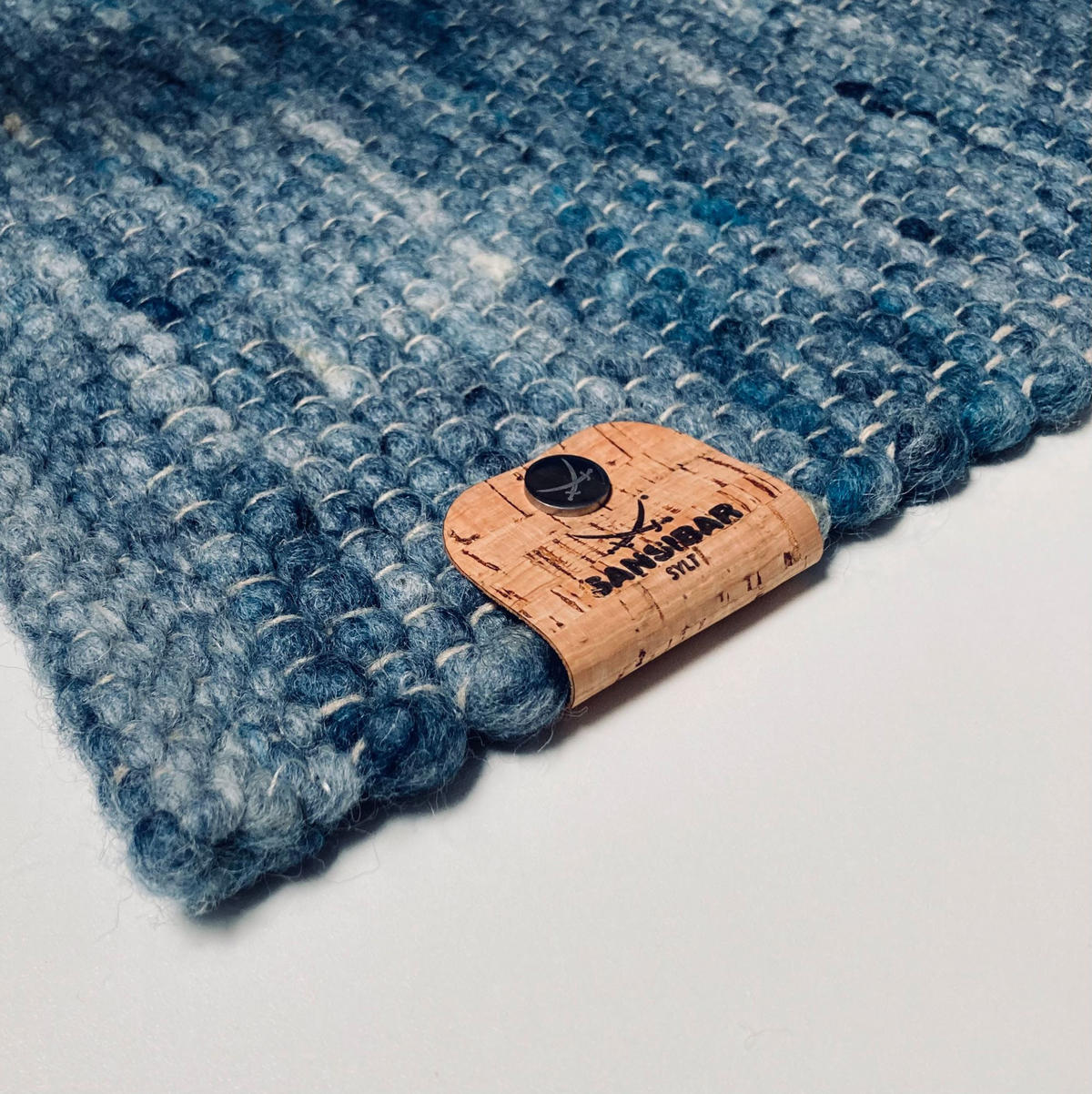 WEBTEPPICH Hörnum 120x180 cm - Blau, Textil (120/180cm) - Sansibar SYLT
