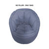 SITZSACKBEZUG Blau 75/75/70 cm - Blau, Textil (75/70/75cm) - Mobili Rebecca