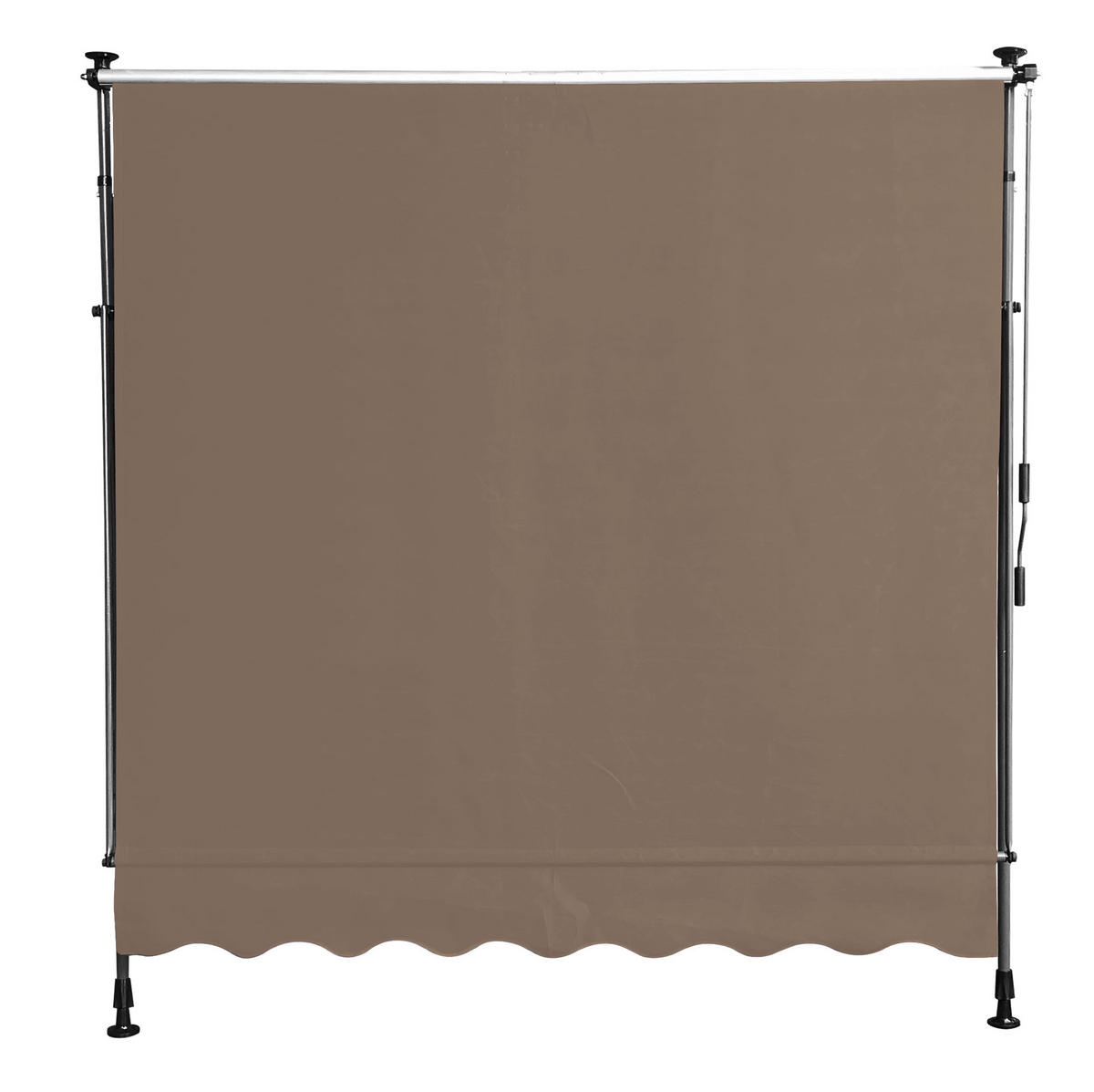 KLEMMMARKISE 300x130cm Beige - Beige, Metall (300/290/180cm) - QUICK STAR