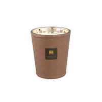 DUFTKERZE Ptmd Braun 16/16/19cm - Braun, Glas (19cm) - PTMD Collection