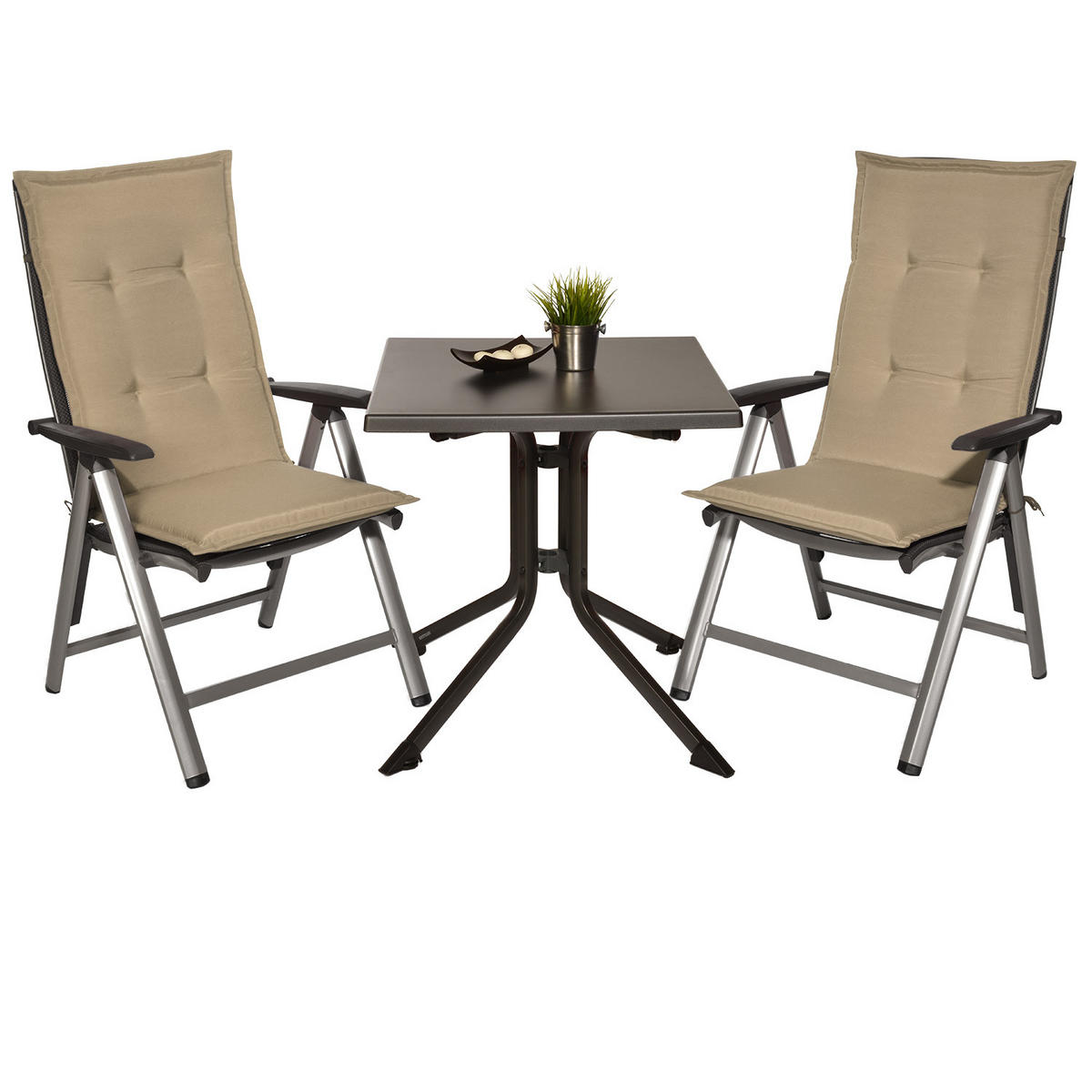 HOCHLEHNERAUFLAGE Loft HL 120/50/6 Natur 4tlg - Naturfarben, Textil (50/6/120cm) - Beautissu 