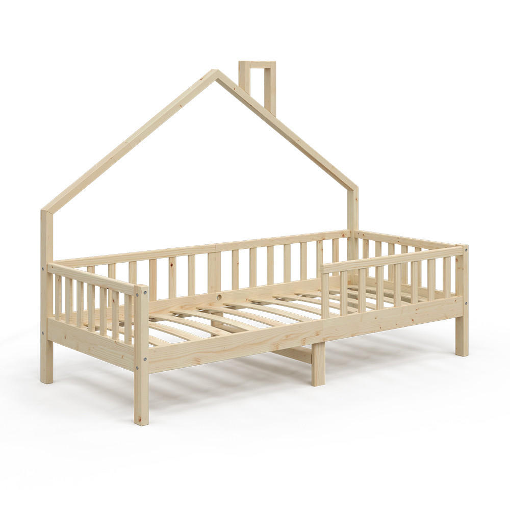 DĚTSKÁ POSTEL Noemi Přírodní dřevo - přírodní, dřevo (90/200cm) - VitaliSpa