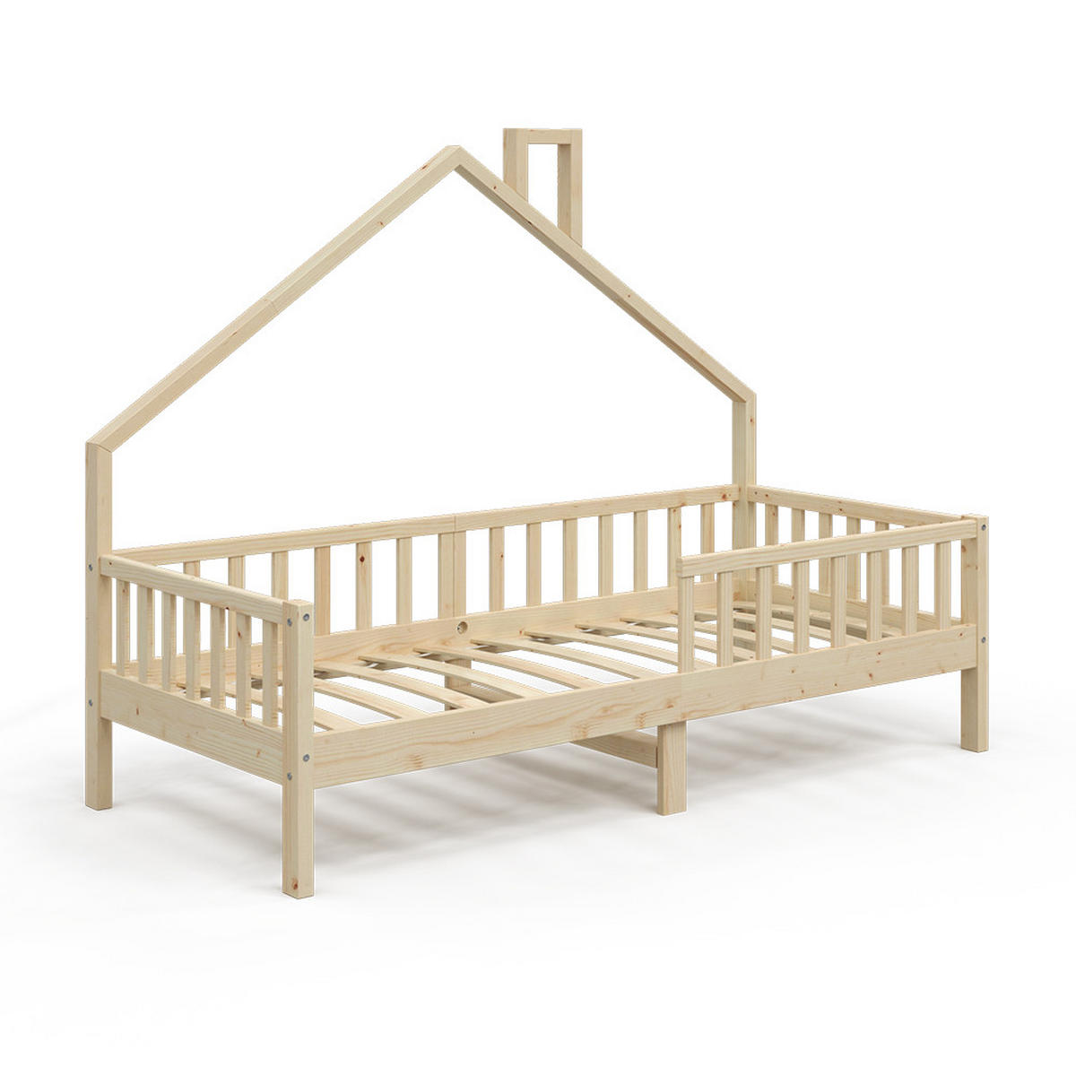 DĚTSKÁ POSTEL Noemi Přírodní dřevo - přírodní, dřevo (90/200cm) - VitaliSpa