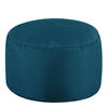 SITZPOUF Klassisch Rund - Petrol/Grün, Kunststoff (38/20/38cm) - Veeva