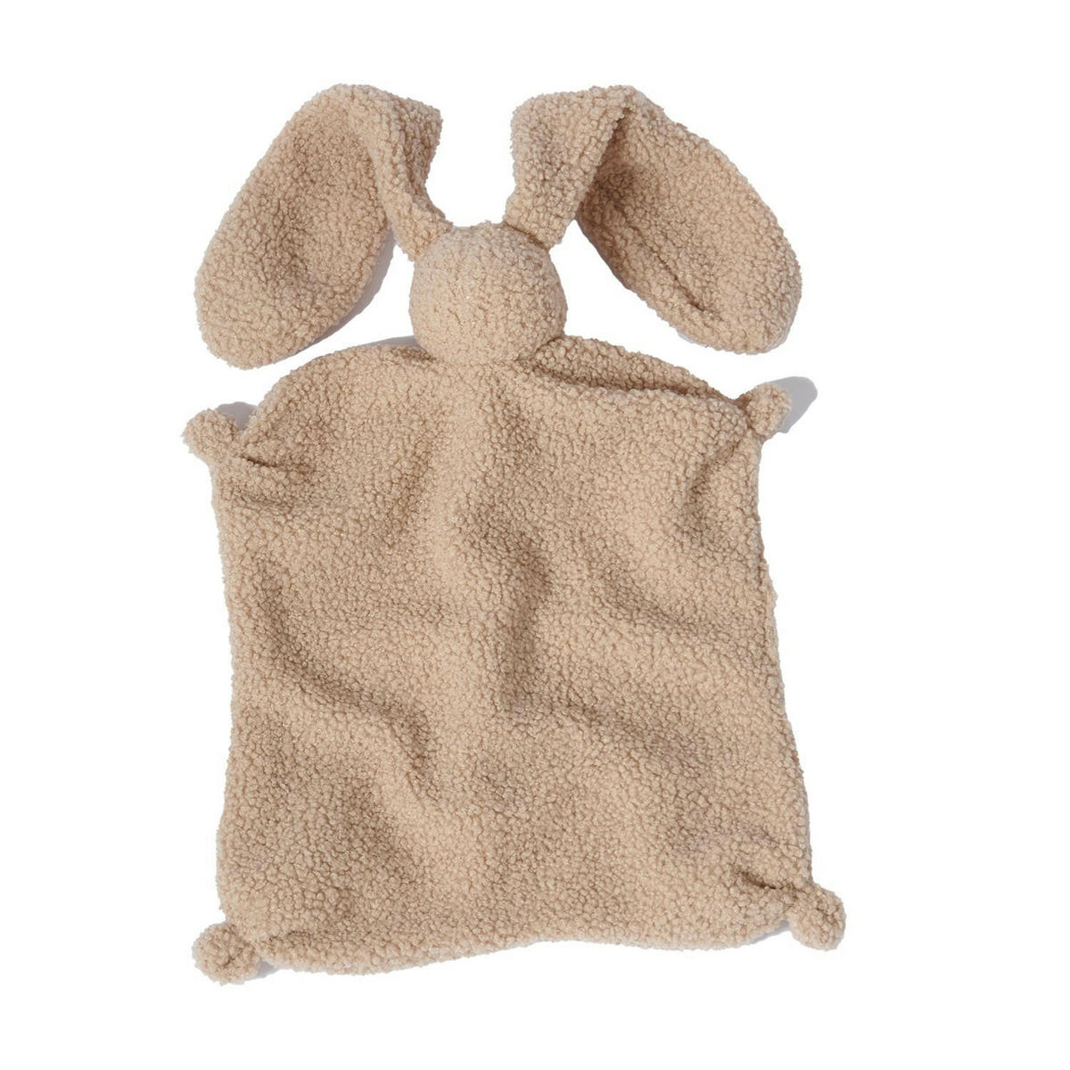 SCHNUFFELTUCH Hase Teddy Beige - Beige, Textil (30/1/30cm) - nordic coast company