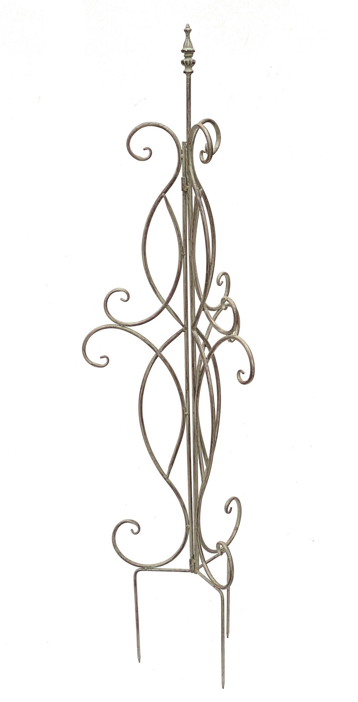 RANKHILFE Metall Braun 125 cm 93998 - Braun, Metall (45/125/1.5cm) - DanDiBo