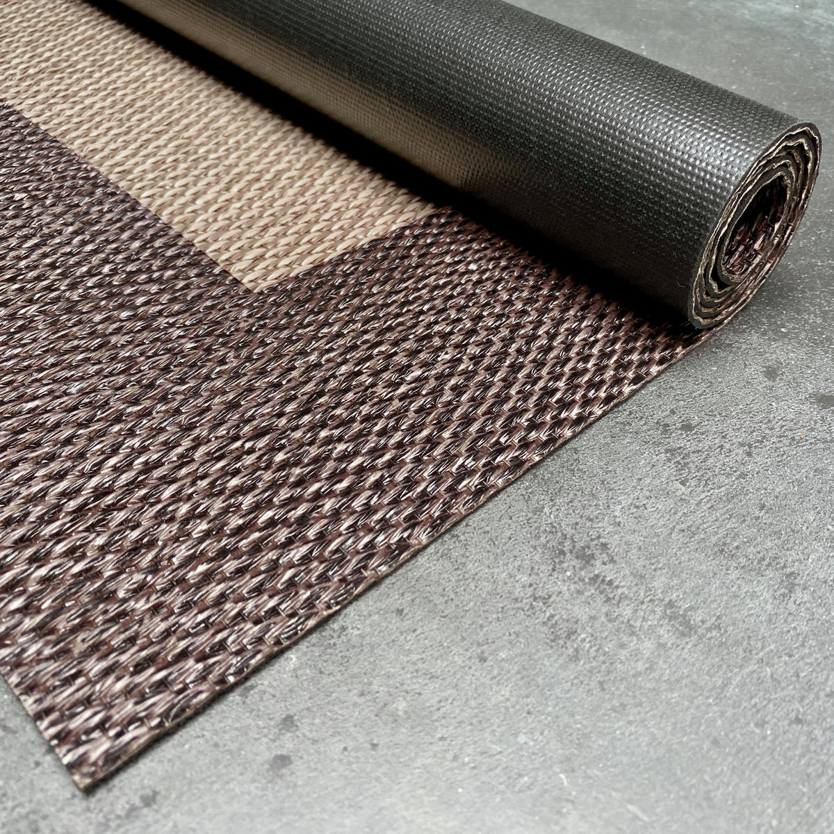 TEPPICH Premium en Vinyle Dunkelbraun 160x230 cm - Braun, Kunststoff (160/230cm) - STORESDECO