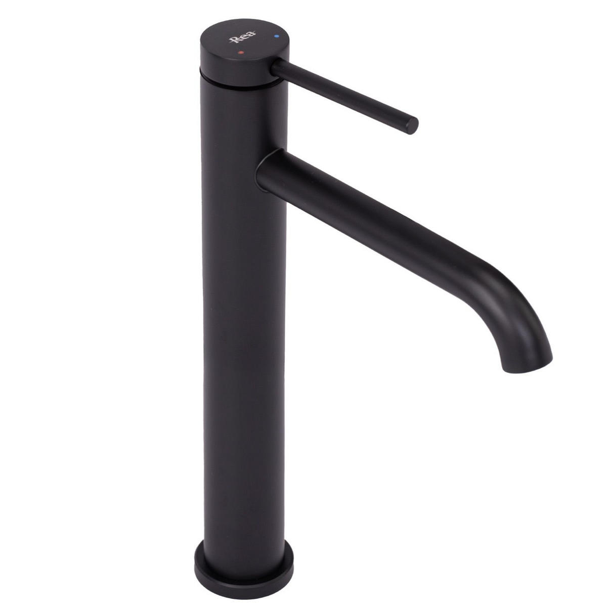 WASCHBECKENARMATUR Rea Clif Black Mat High - Schwarz, Metall (4/29.5/20cm) - REA