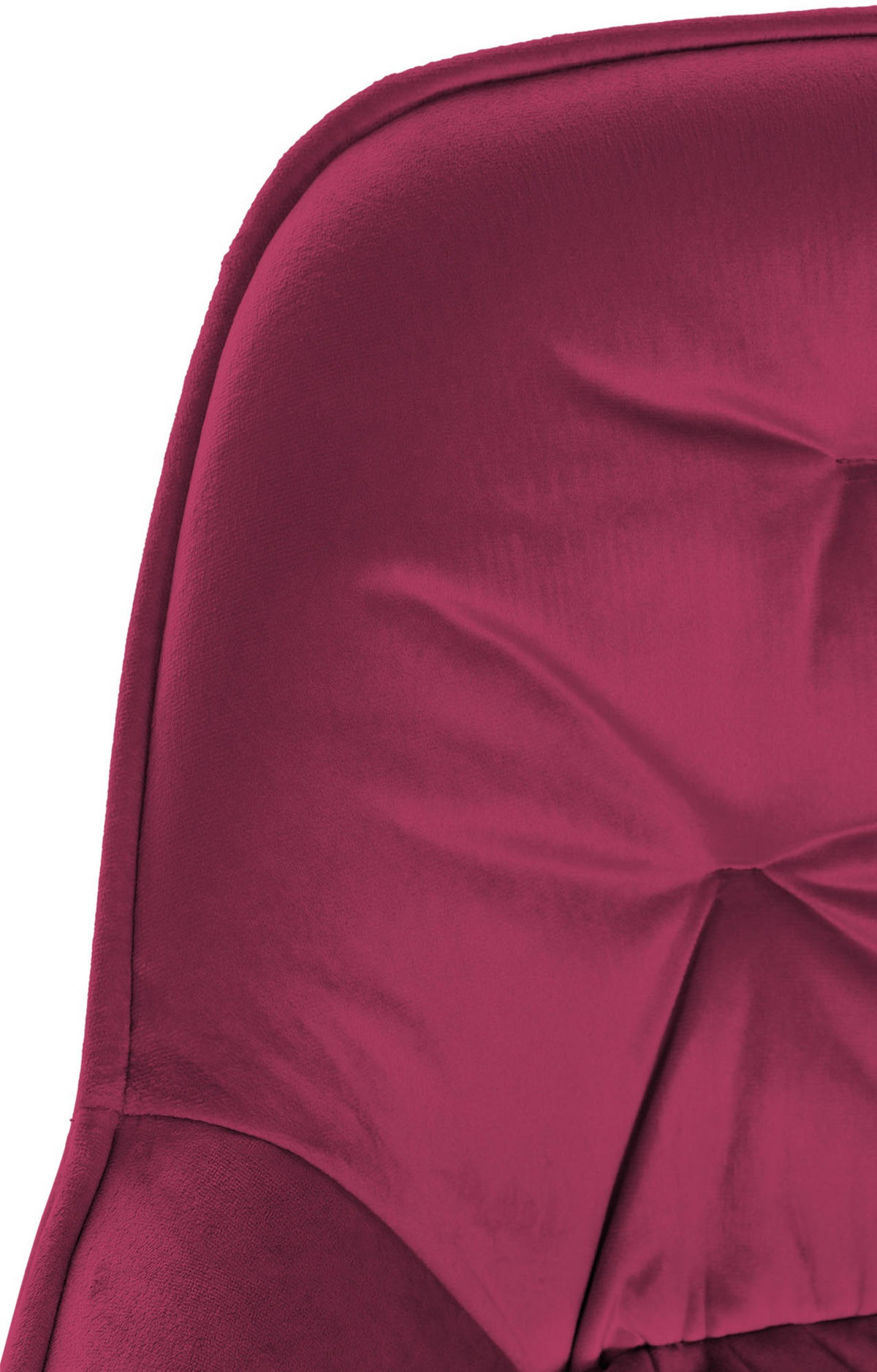 BARHOCKER 2er Set Samt lila - Lila/Schwarz, Textil/Metall (54/103/57.5cm) - CLP