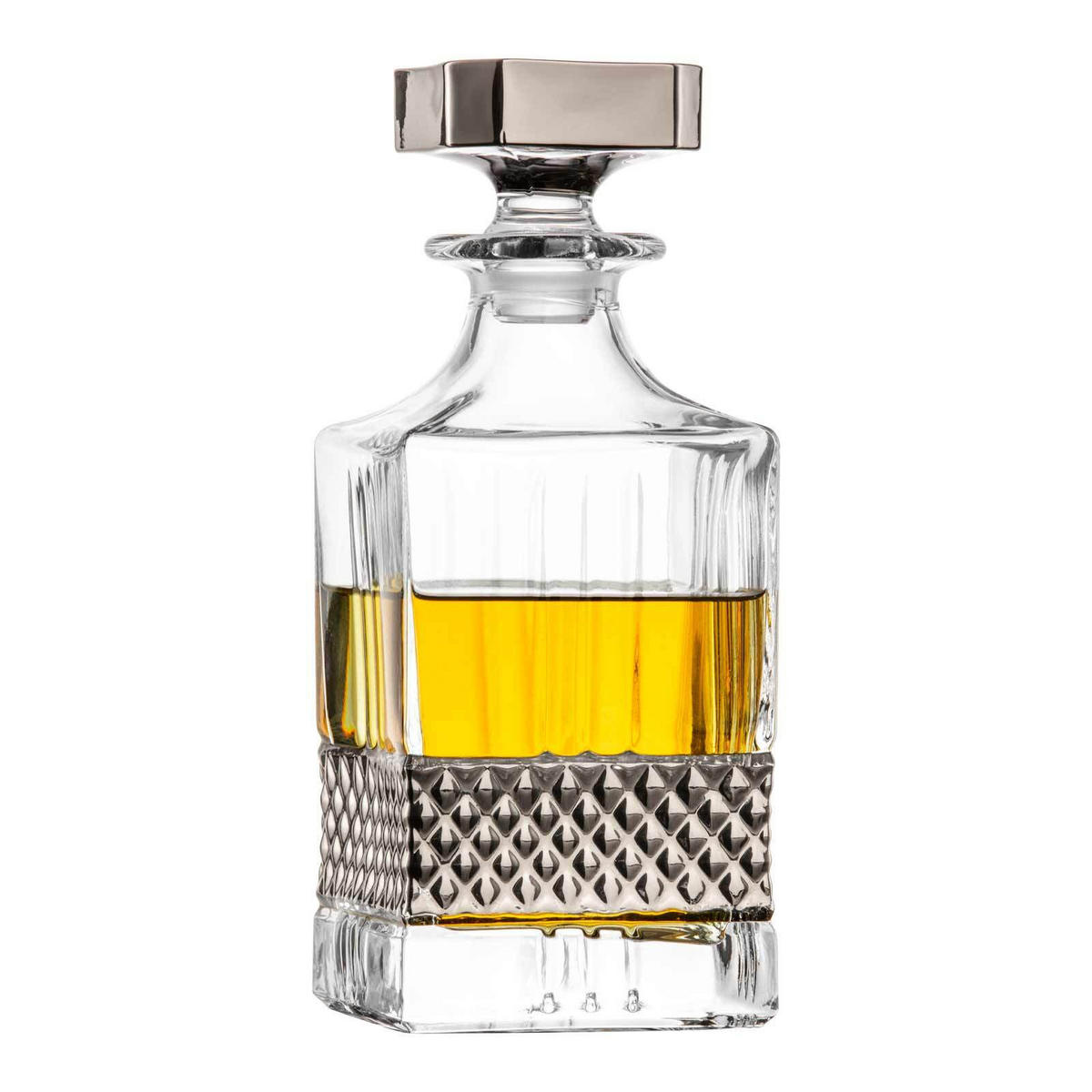 WHISKY KARAFFE Glen transparent 850 ml - Transparent, Glas (0.85L) - Eisch