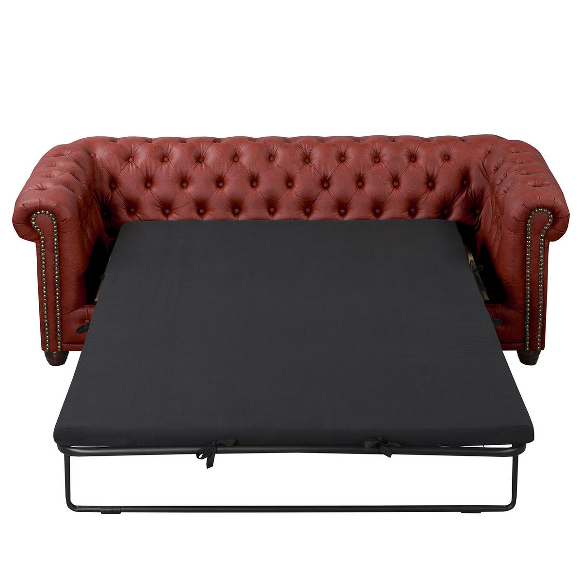 3-SITZER SOFA - Bordeaux, Kunststoff (203/72/86cm) - home24