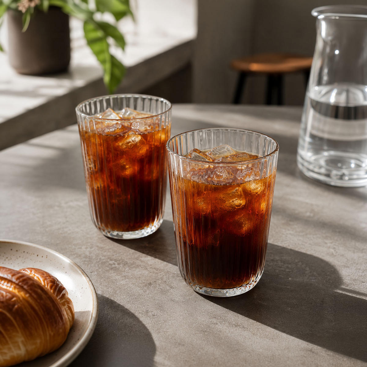 LONGDRINKGLÄSER XNO HIGHBALL OPTIC, 6ER-SET, 380 ML - Transparent, Glas (0.38L) - Krosno Glass