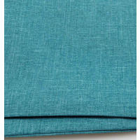 TISCHLÄUFER 40/100 cm Petrol Leinenoptik - Petrol, Textil (40/100cm) - TiborTex
