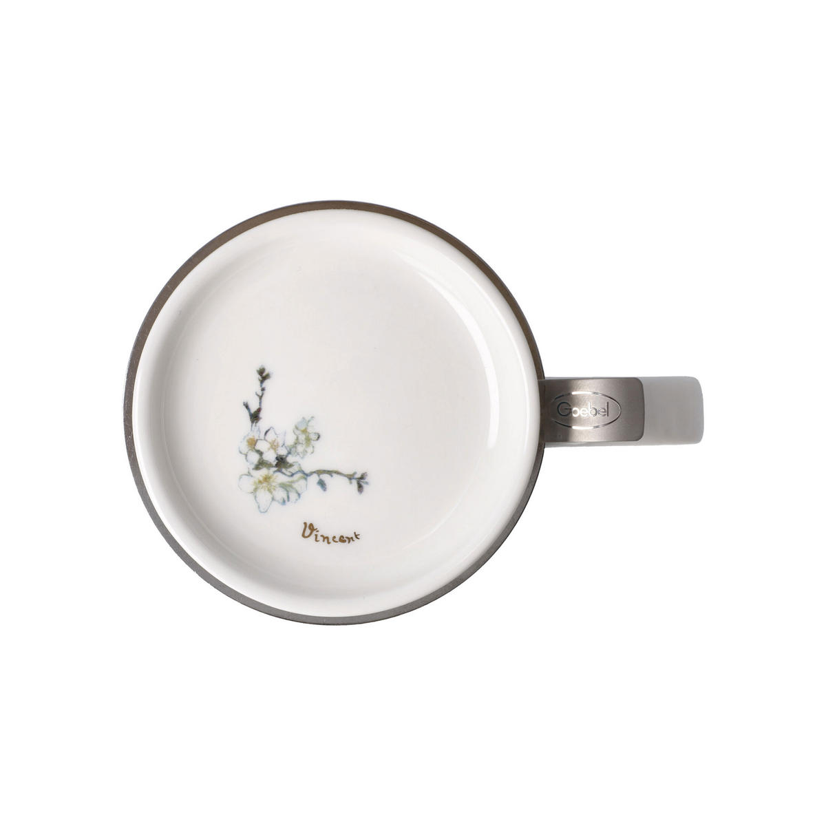 TEETASSE Vincent van Gogh - Mandelbaum, Fine Bone China, Bunt, 450 ml - Multicolor, Keramik (0.45L) - Goebel