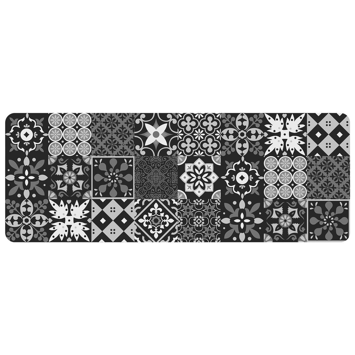 SCHAUMMATTE Salou 45/120 cm - Schwarz, Kunststoff (120/45cm) - Douceur d´intérieur
