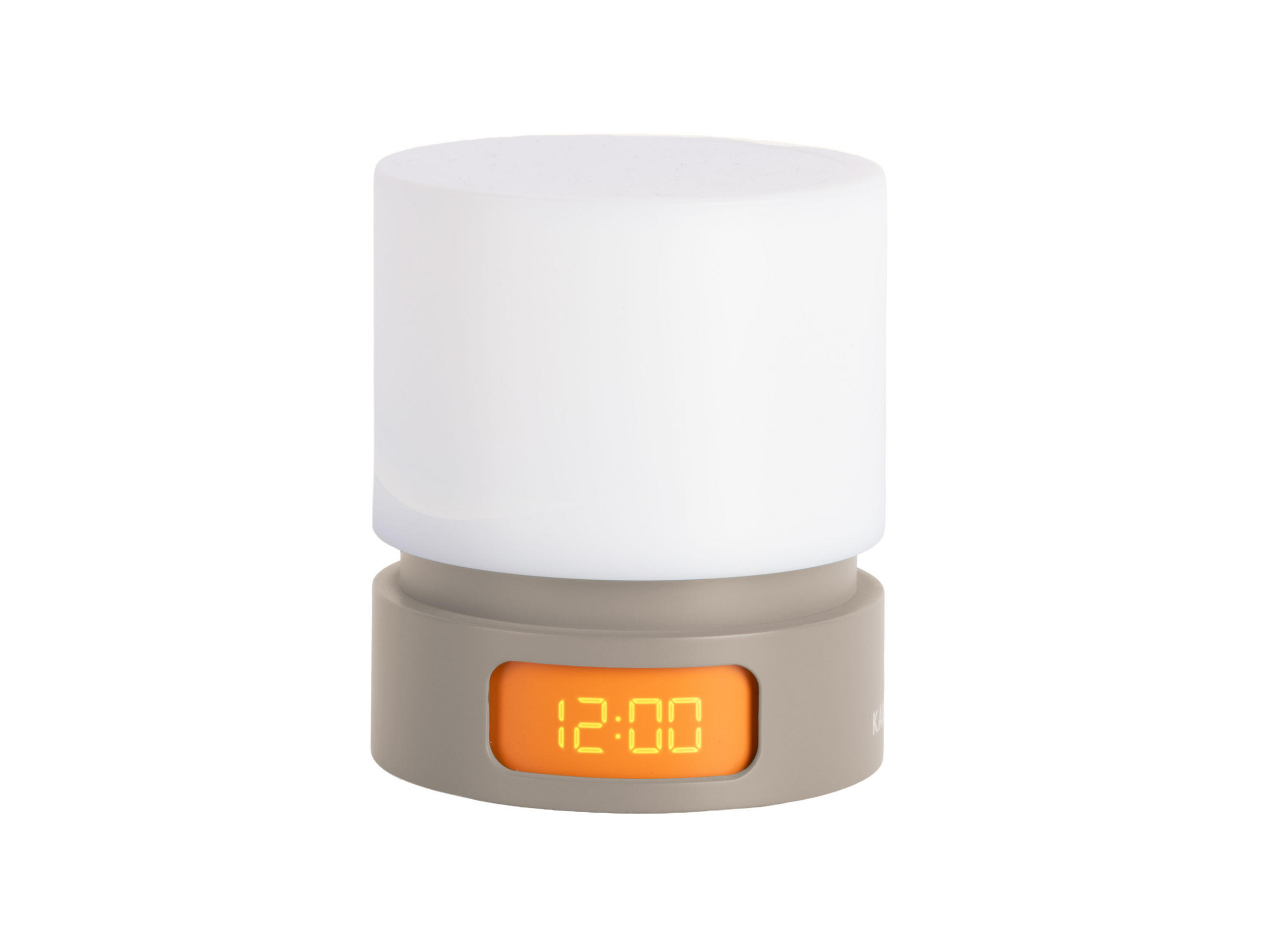 WECKER Pillar Light LED - Grau - 9,6 cm - Grau, Kunststoff (8.2/9/8.2cm) - Karlsson