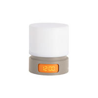 WECKER Pillar Light LED - Grau - 9,6 cm - Grau, Kunststoff (8.2/9/8.2cm) - Karlsson