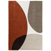 TEPPICH modern Flachgewebe BUBBLE Orange 60 x 100 cm - Orange, Textil (60/100cm) - Novatrend