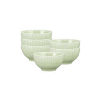 DIPSCHALEN Amina Seladon 0,14 l 6er Set - Grün, Keramik (8.3cm) - Seltmann Weiden