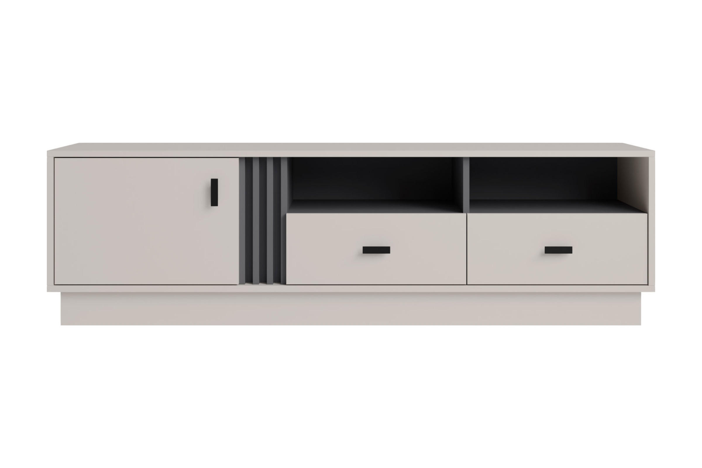 TV-LOWBOARD ALL 6 155/45/40 cm in Kaschmir - Kaschmir, Holzwerkstoff (155/45/40cm) - Deine Möbel 24