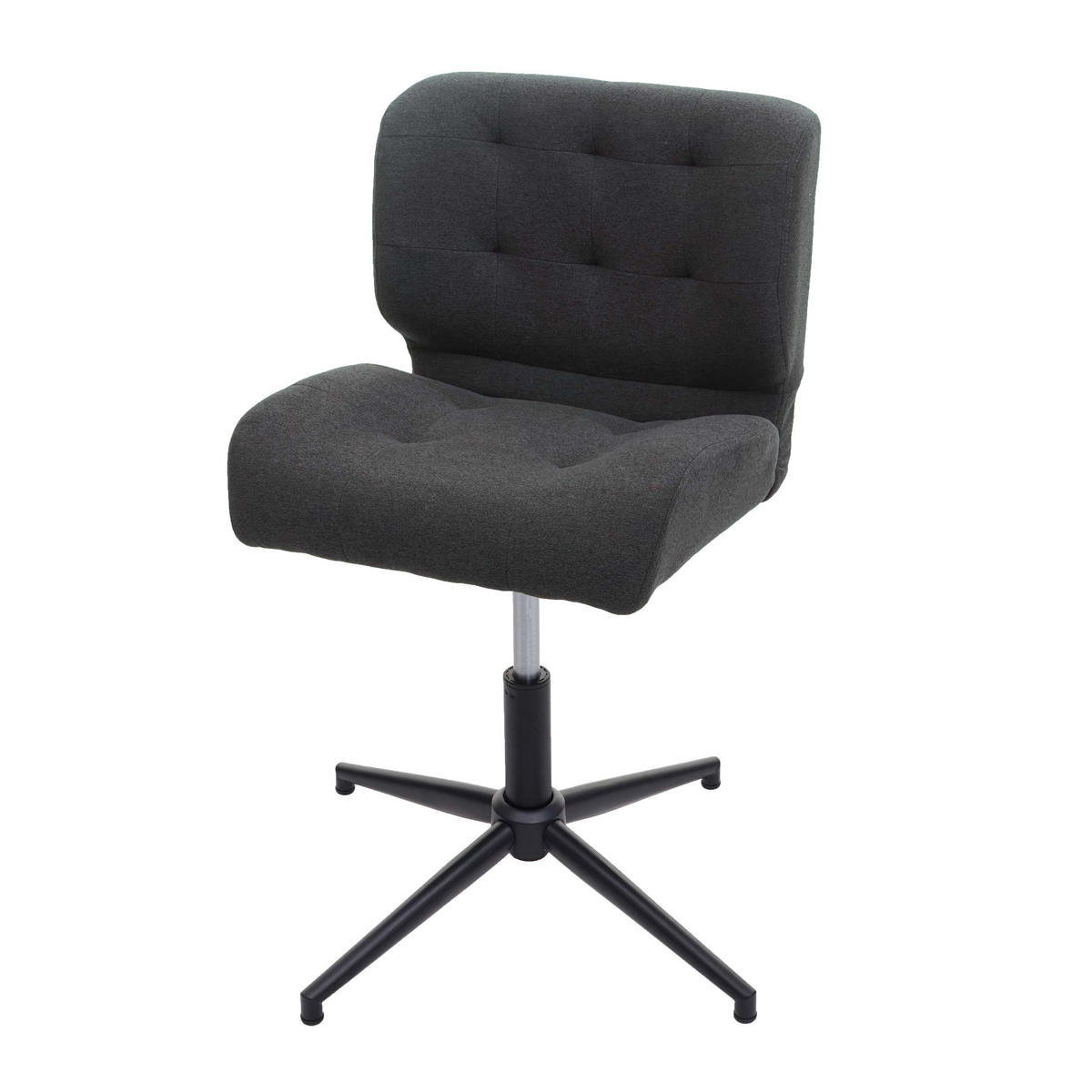 BÜROSTUHL Grau - Grau, Textil (64/87/64cm) - MCW