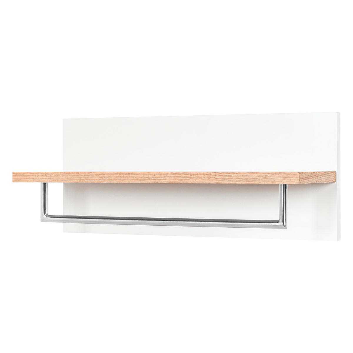 GARDEROBENSET 5-TEILIG - Teilmassivholz - Weiß, Holz/Holzwerkstoff (301/193/40cm) - home24