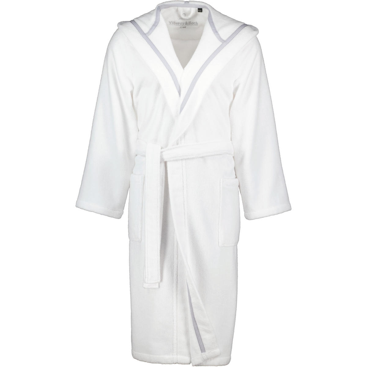 BADEMANTEL HERREN KAPUZE 2523 BRILLIANT-WHITE - 67 - Weiß, Textil (Snull) - Villeroy & Boch
