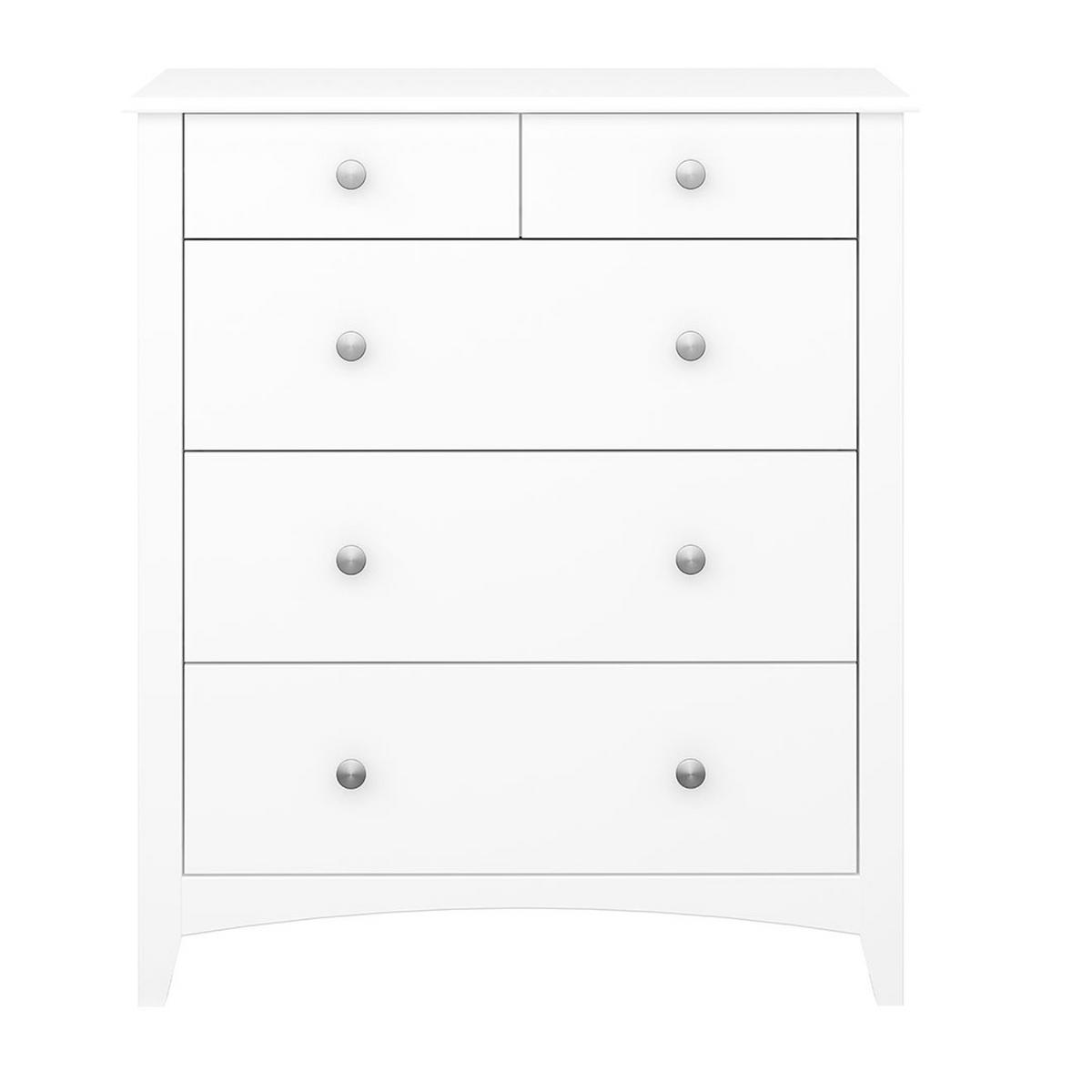 KOMMODE Mulon Weiß 80/40/85 cm - Weiß, Holz (80/85/40cm) - ebuy24