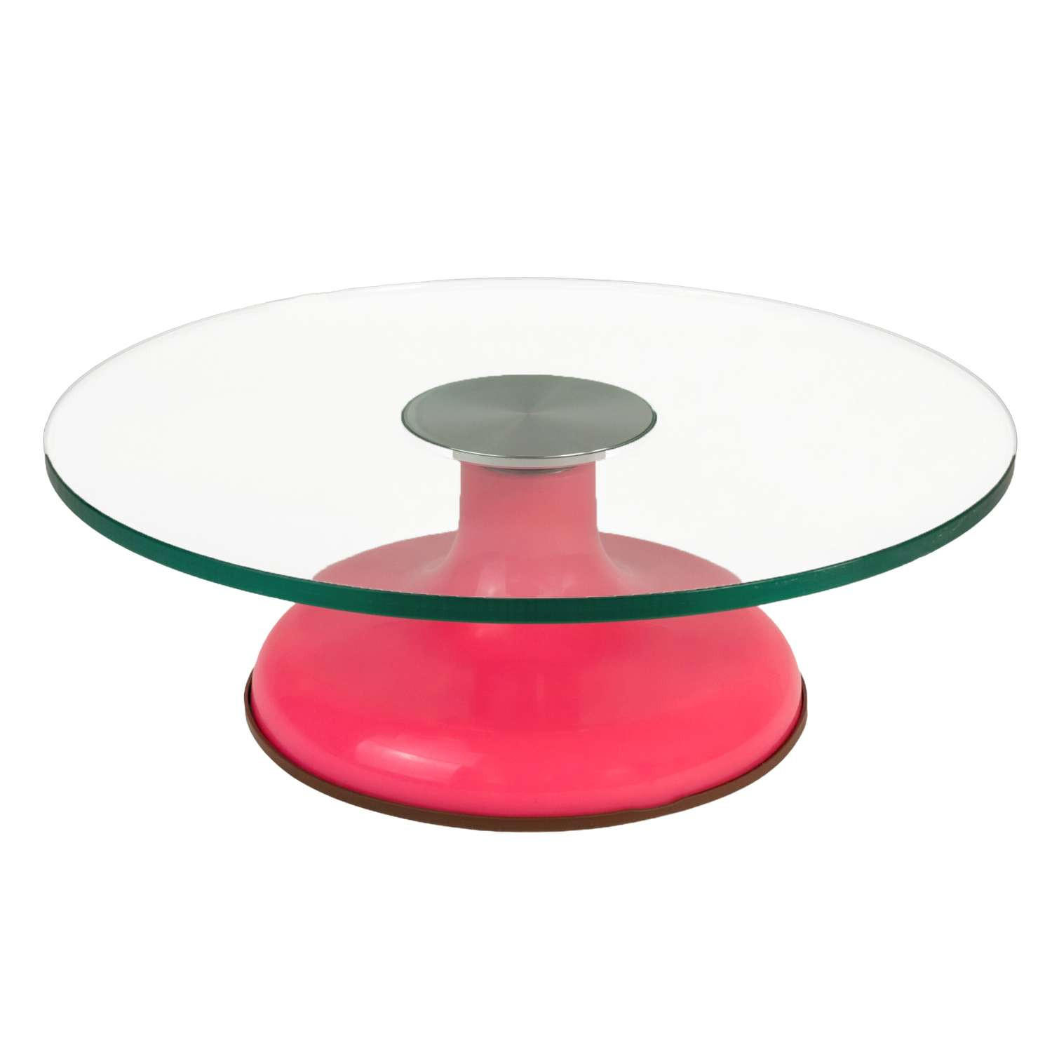 KUCHENPLATTE - Rosa, Glas (30/10/30cm) - Intirilife