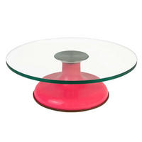 KUCHENPLATTE - Rosa, Glas (30/10/30cm) - Intirilife