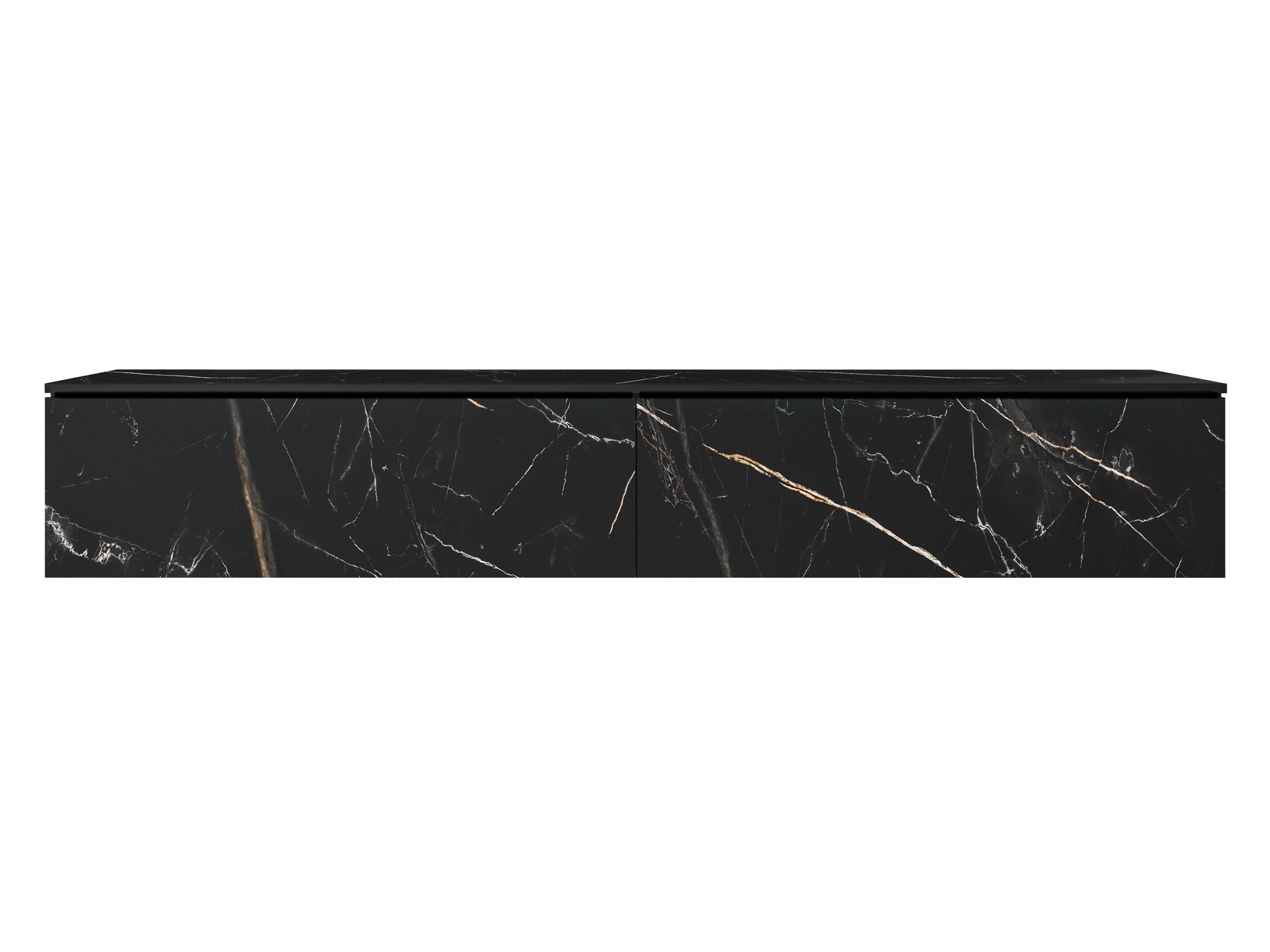 TV-LOWBOARD D180 - Silberfarben/Multicolor, Holzwerkstoff/Kunststoff (180/30/33cm) - MIRJAN24