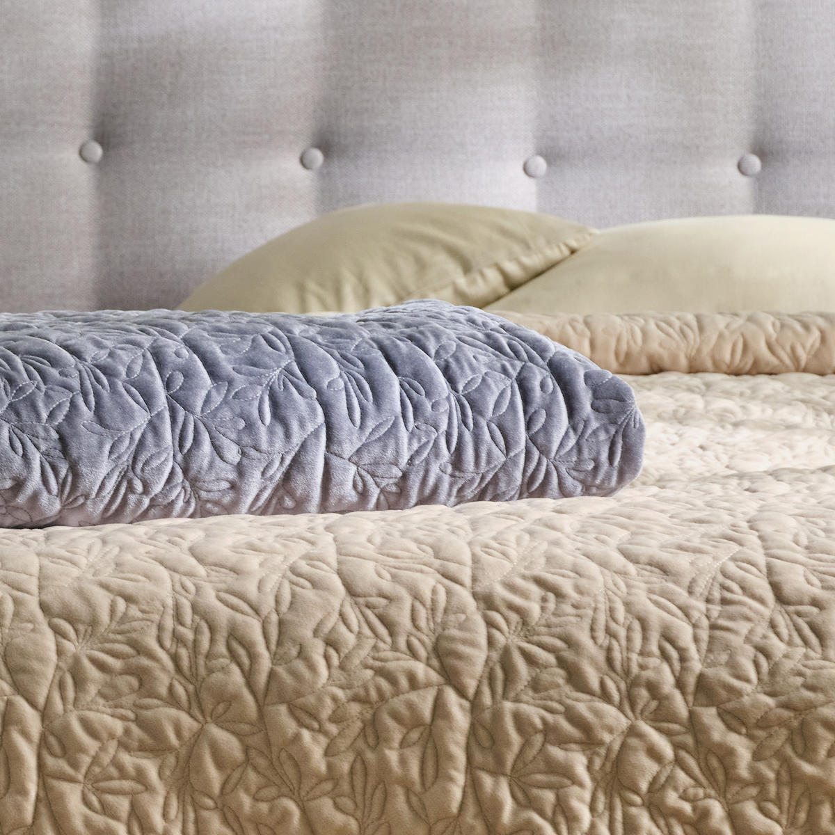 TAGESDECKE Seviana - Dunkelgrau, Textil (200/220cm) - home&you