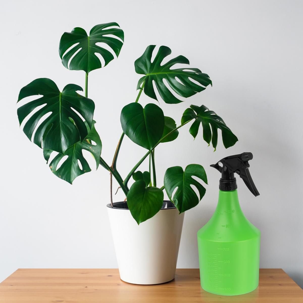 2xSPRÜHFLASCHE - Grün, Kunststoff (12/25/10cm) - Relaxdays