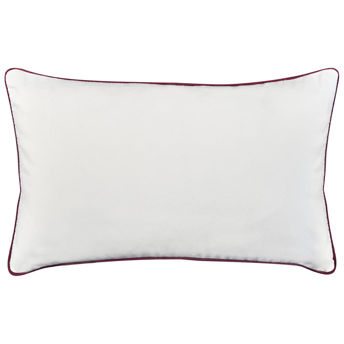 GARTENKISSEN 3er-Set Purpur 50/30 cm Mirage - Pink/Violett, Textil (45/10/45cm) - Beliani