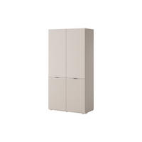 DREHTÜRENSCHRANK ATELIO 101/200/51 cm Modern Kleiderschrank 2-türig Kaschmir - Kaschmir, Holzwerkstoff (101/200/51cm) - MASSENO